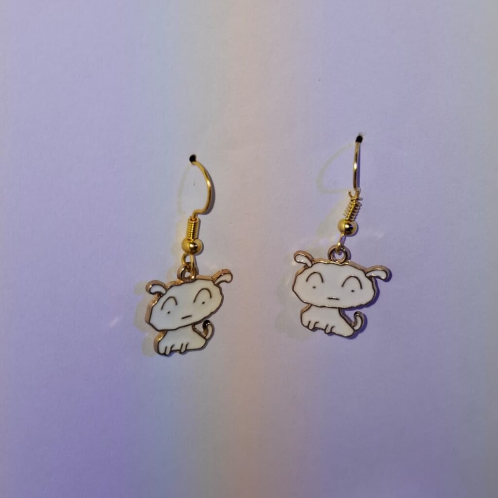 Charm Shinchan Shiro Earrings
