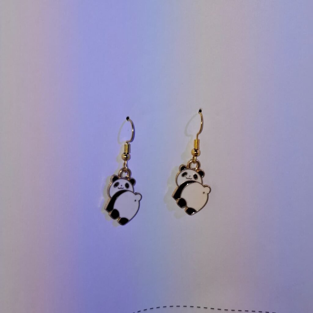 Charm Cute Panda Earrings