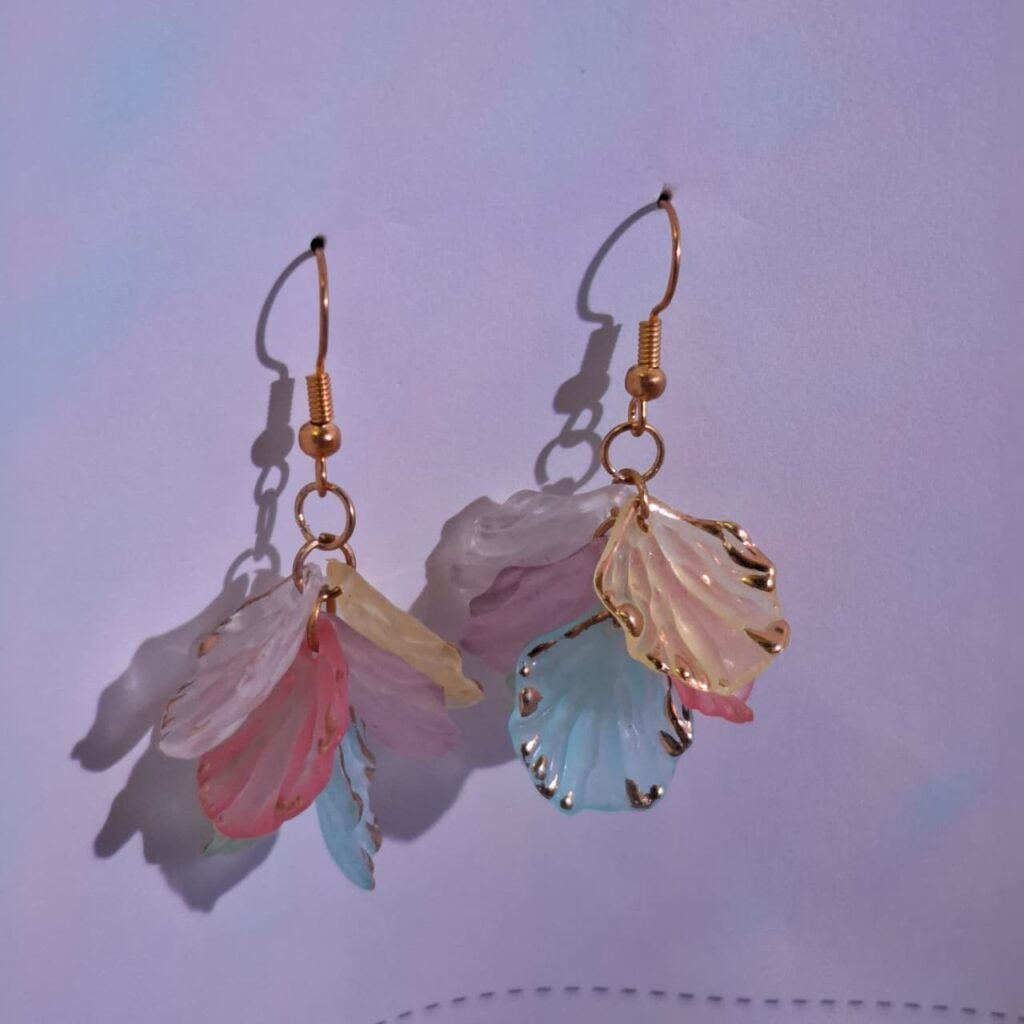 Multicolor Wings Earrings- 3