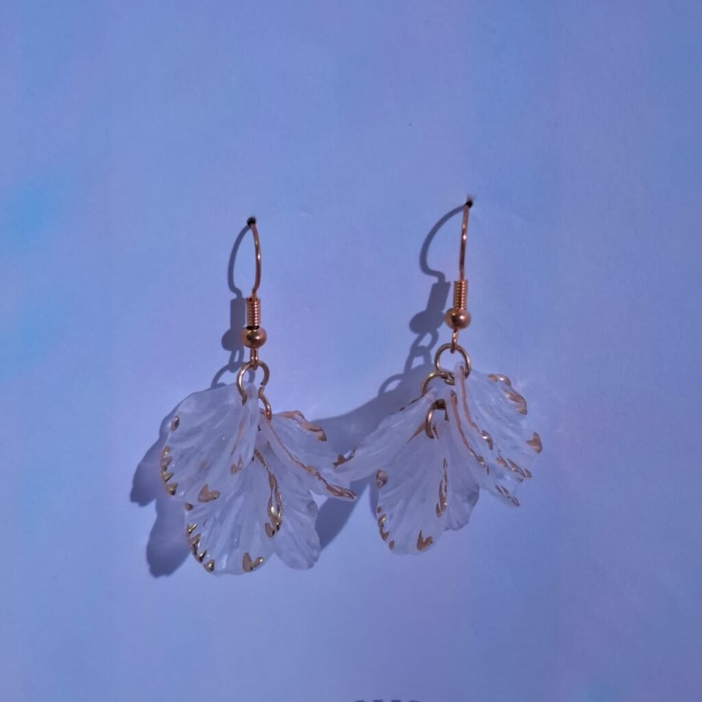 White Wings Earrings